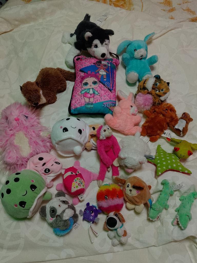 Verzamelset 30x Rages voor Meiden Squishmallows, Sweet Pups, Ophalen of Verzenden, Zo goed als nieuw