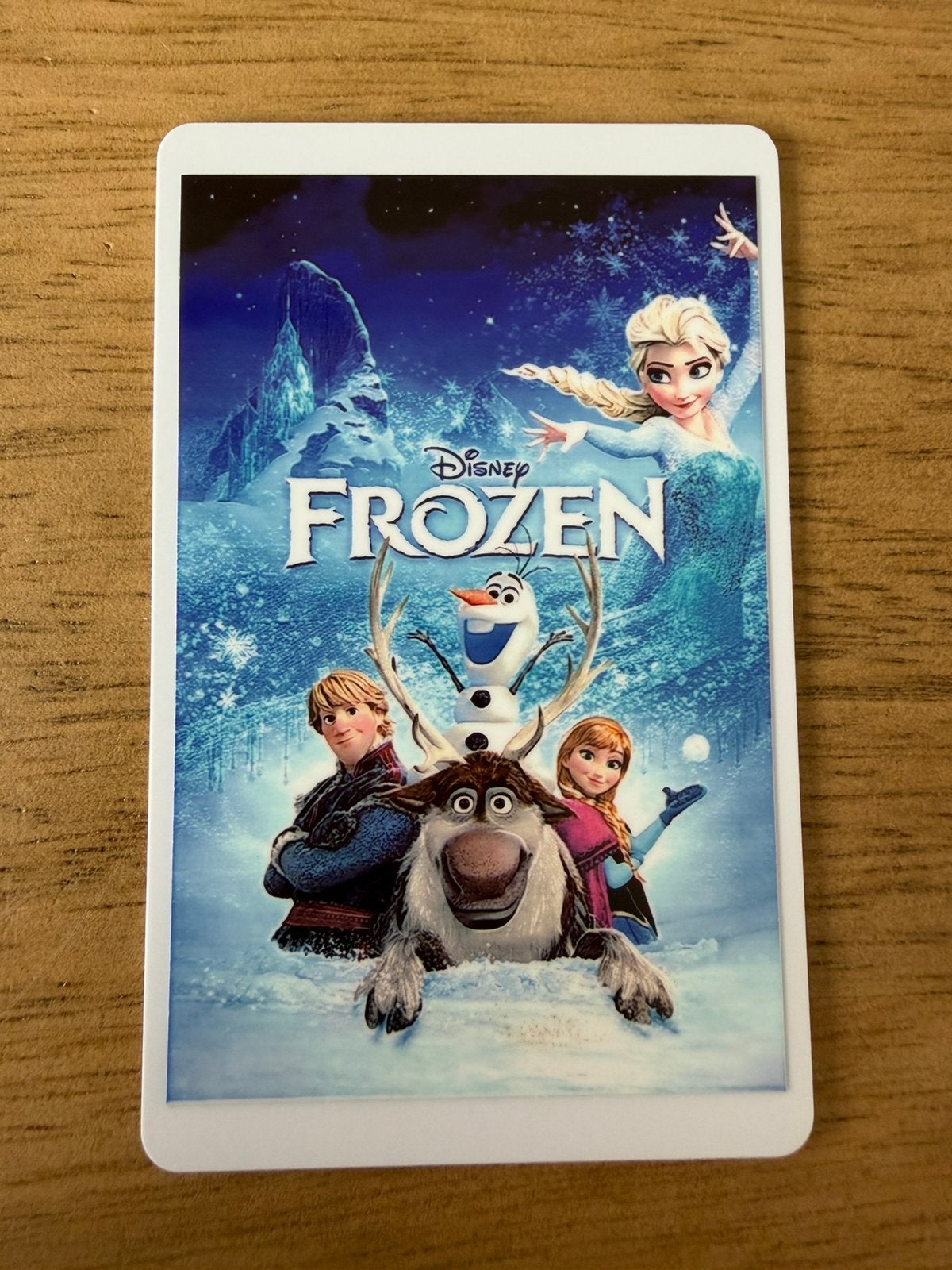 Luisterboek Frozen Yoto, Verzamelen, Ophalen of Verzenden, Zo goed als nieuw, Speelkaart(en)