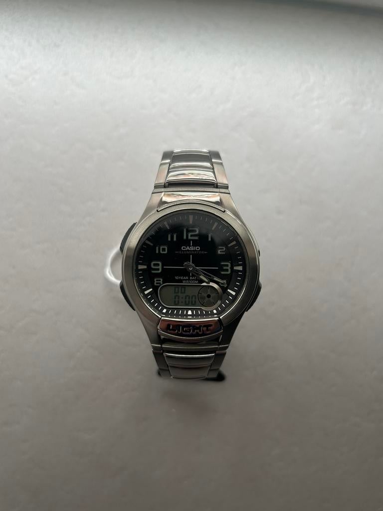 Casio light horloge, Sieraden, Tassen en Uiterlijk, Horloges | Dames, Ophalen, Zo goed als nieuw, Staal, Overige merken