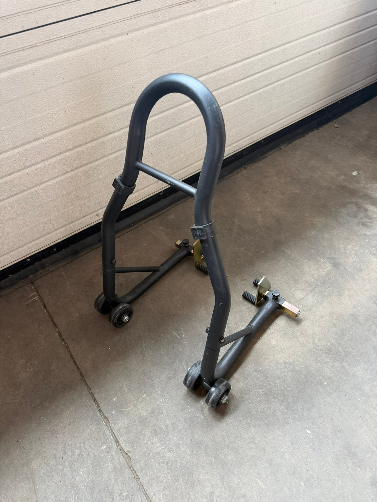 Universele Paddockstand / Motorbok achter - Verstelbaar, Ophalen of Verzenden, Gebruikt