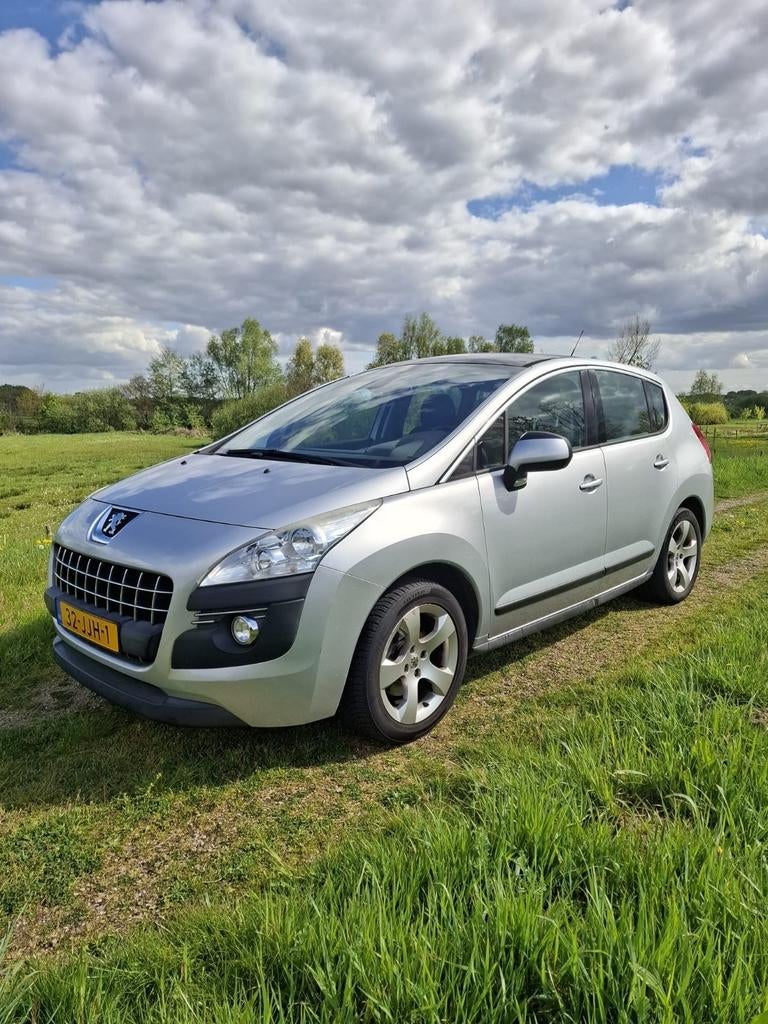 Peugeot 3008 1.6 THP 2009 Grijs, Auto's, Voorwielaandrijving, Stof, 4 cilinders, 1434 kg