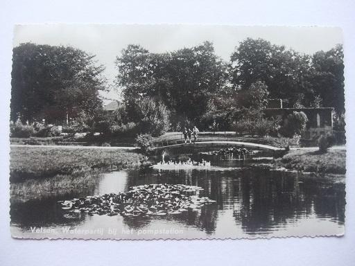 P245 Velsen - Waterpartij pompstation - 1957, Verzenden, 1940 tot 1960, Gelopen, Noord-Holland