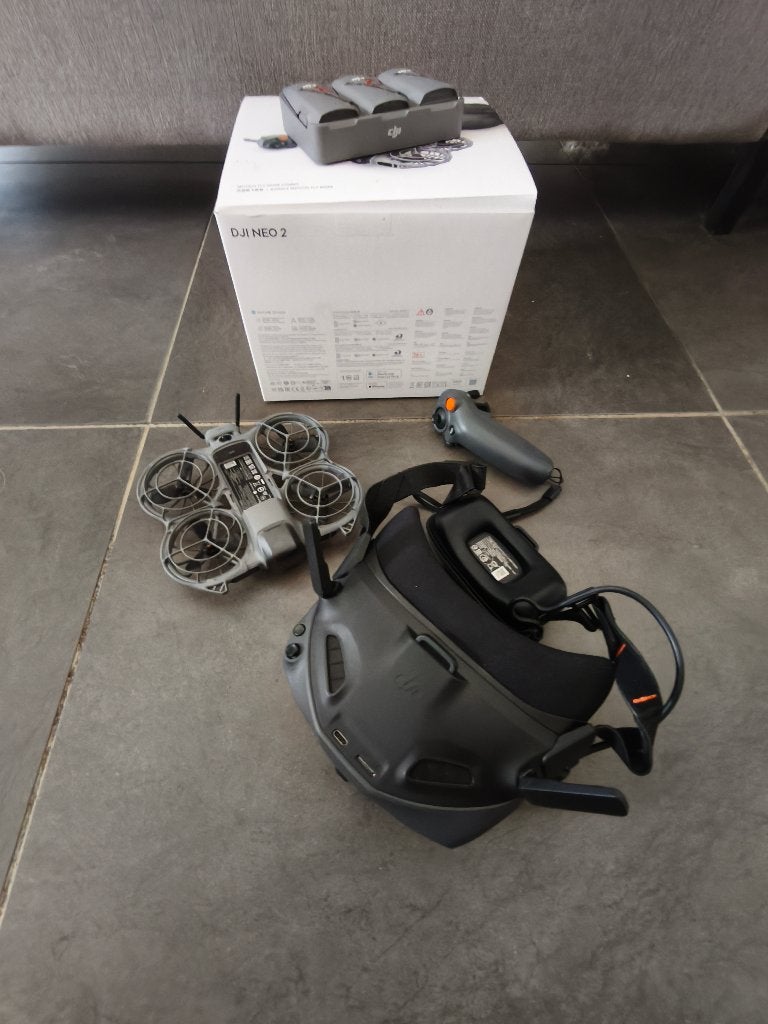 Dji neo 2 fly more combo met Care garantie extra, RTF (Ready to Fly), Quadcopter of Multicopter, Zo goed als nieuw, Ophalen
