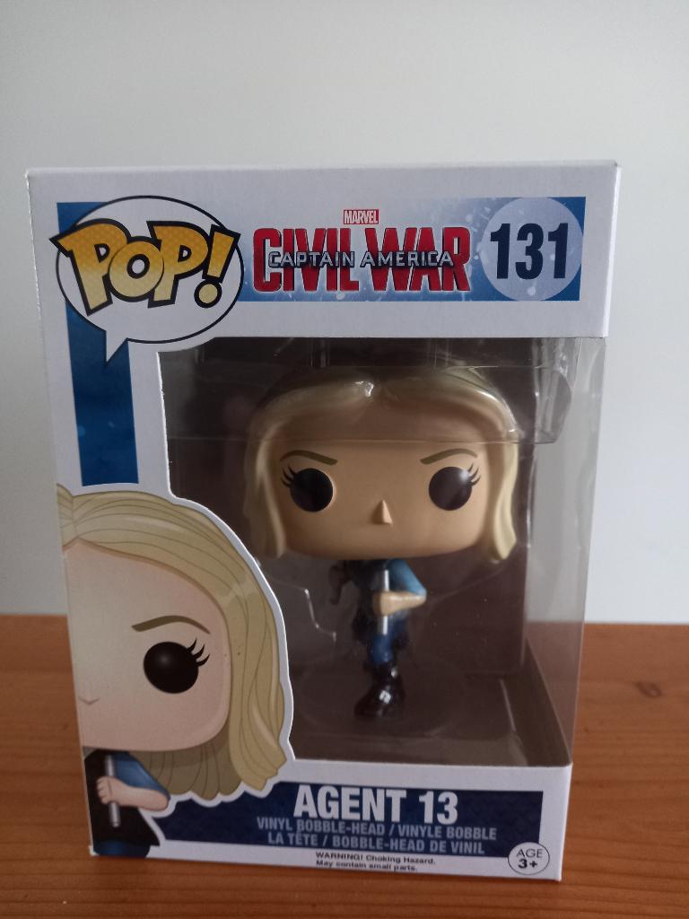 Funko pop civil war agent 13, Ophalen of Verzenden, Gebruikt