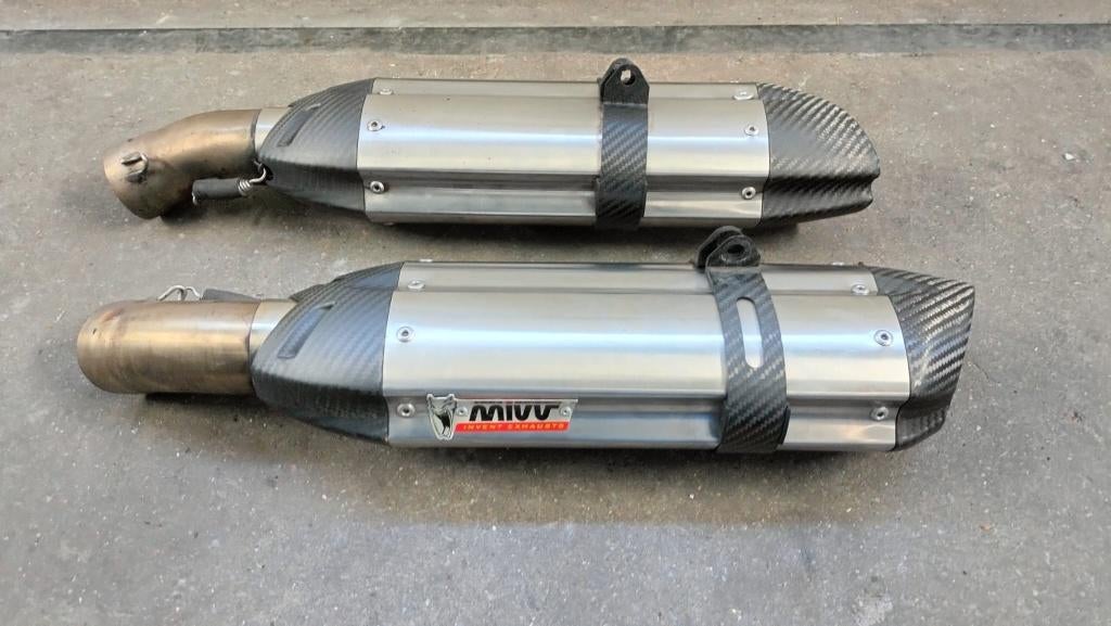 Ducati 848 MIVV uitlaat dempers, Motoren, Onderdelen | Ducati, Ophalen, Gebruikt