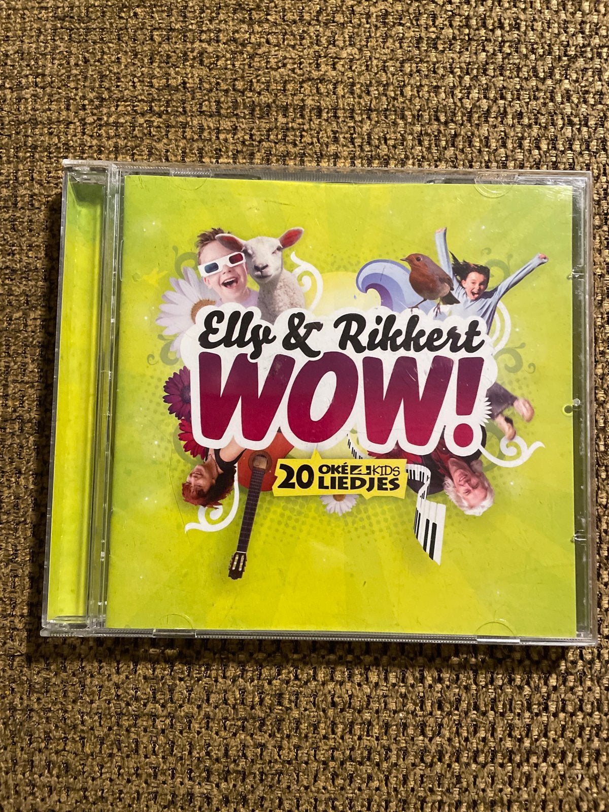 Elly & Rikkert - WOW! Cd, Ophalen of Verzenden, Inclusief boekje, Muziek, Album
