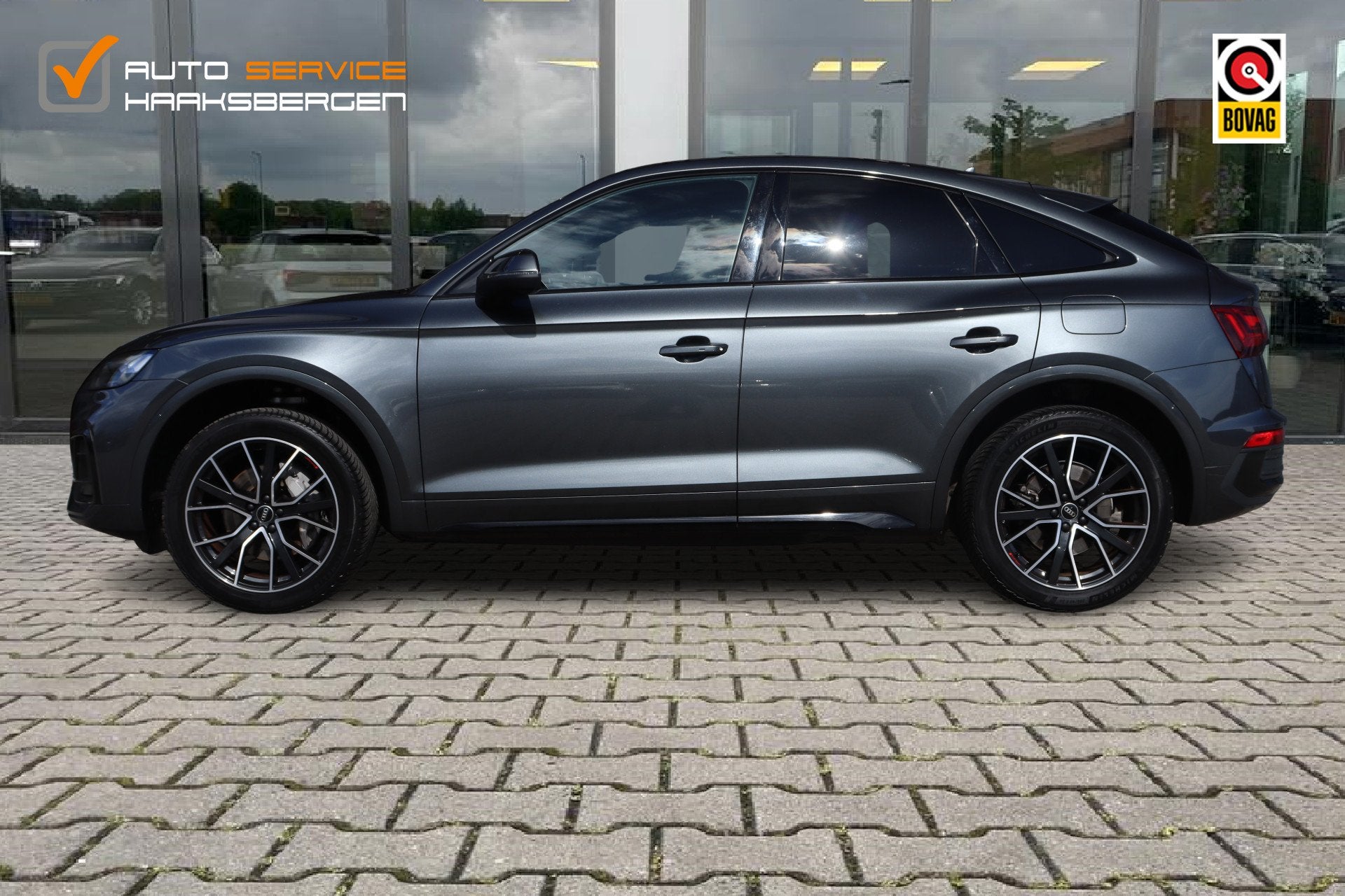 Audi Q5 Sportback 55 TFSI e S-Line | RS Stoelen | ACC | B&O, Auto's, Automaat, Gebruikt, 4 cilinders, Bedrijf