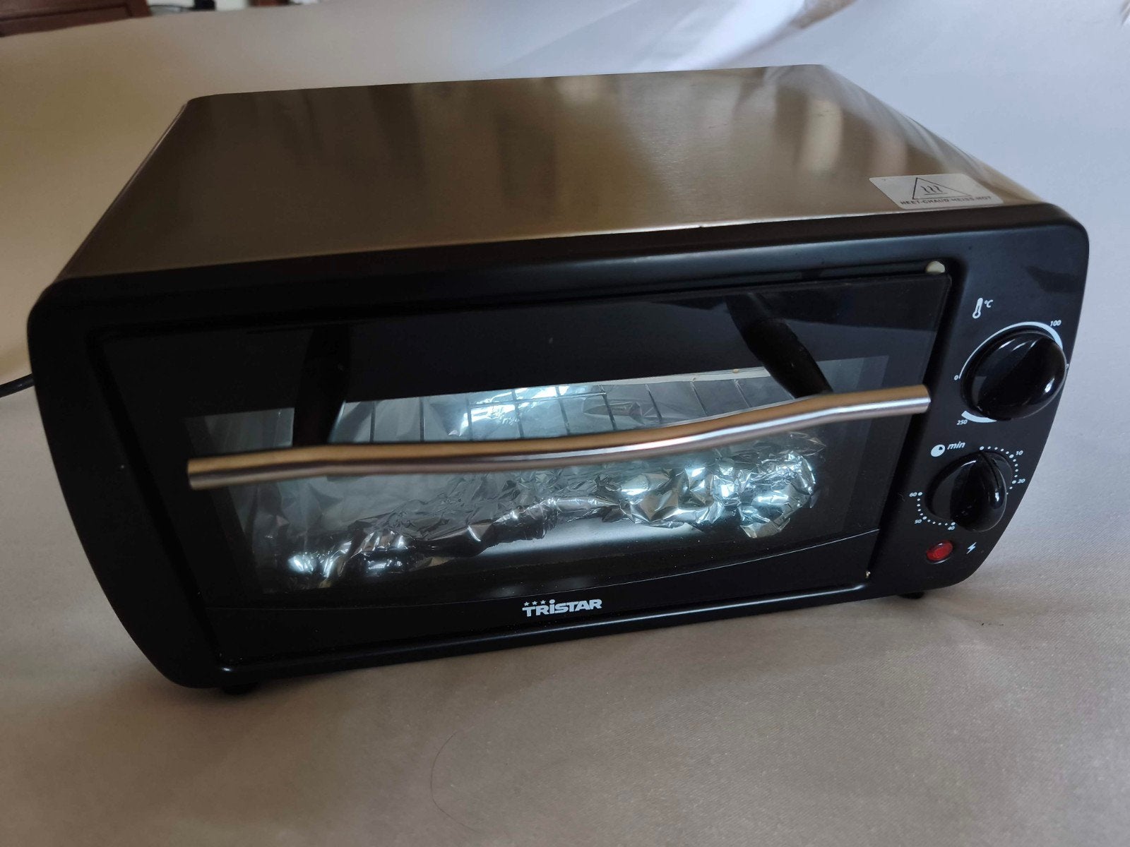 Tristar OV-1415 Mini-oven 10L, Minder dan 45 cm, Minder dan 45 cm, Ophalen of Verzenden, Zo goed als nieuw