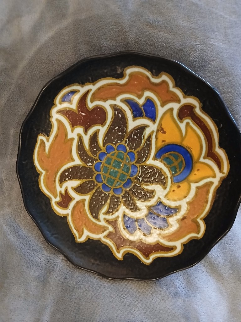 Gouda antiek plateel  bord  ( zenith ), Antiek en Kunst, Ophalen of Verzenden