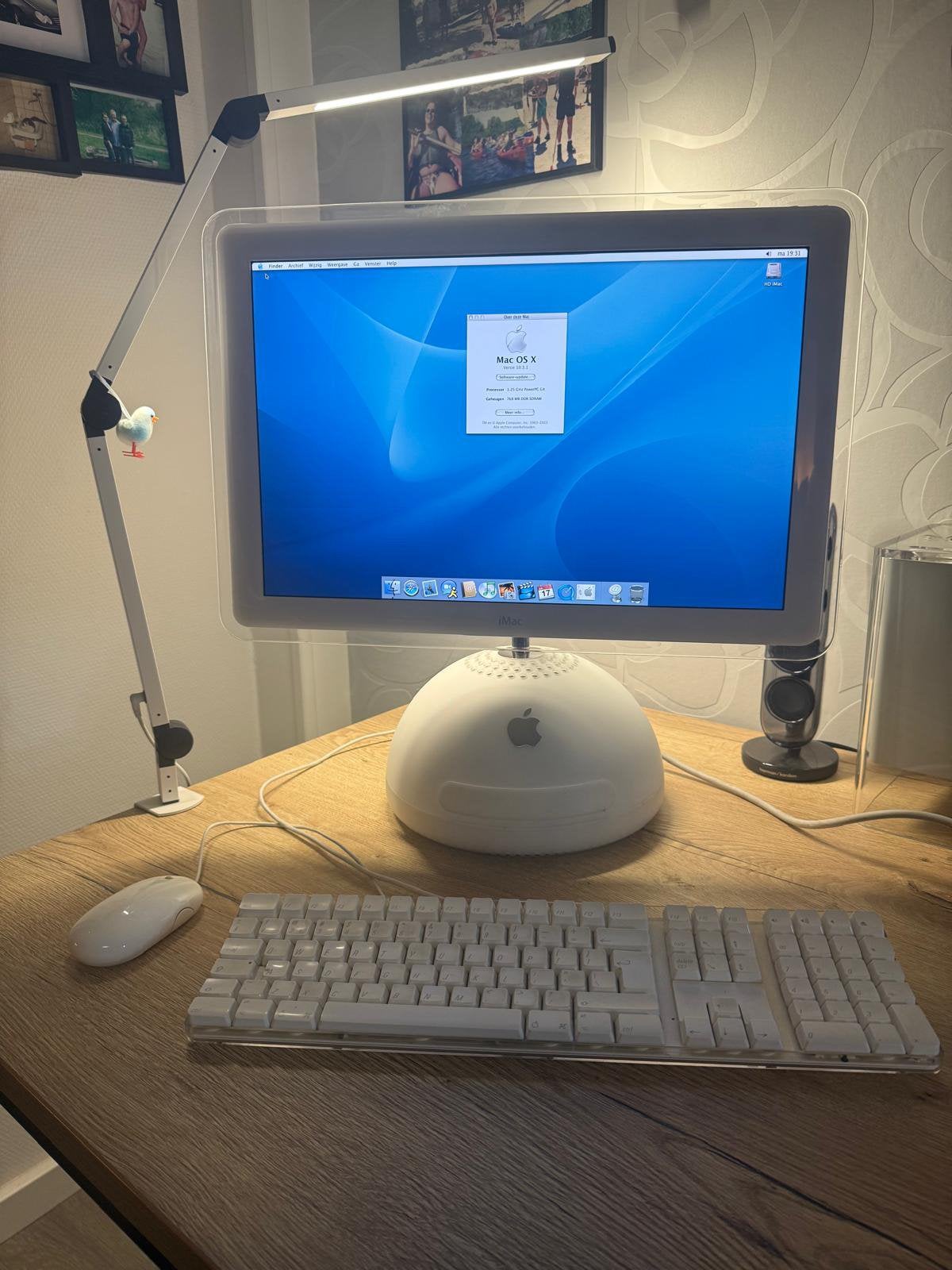 Apple PowerPc G4 het bolletje 20inch uniek mooi, Computers en Software, Ophalen, Zo goed als nieuw, IMac, Onbekend