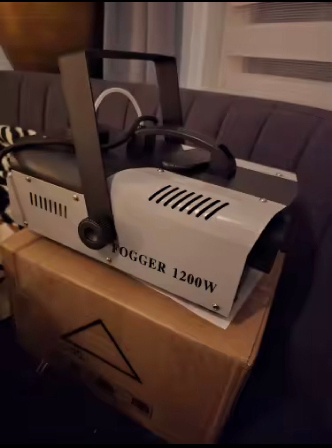 1200 Watt rookmachine met RGB licht, Ophalen of Verzenden, Nieuw, Licht, Geluidgestuurd