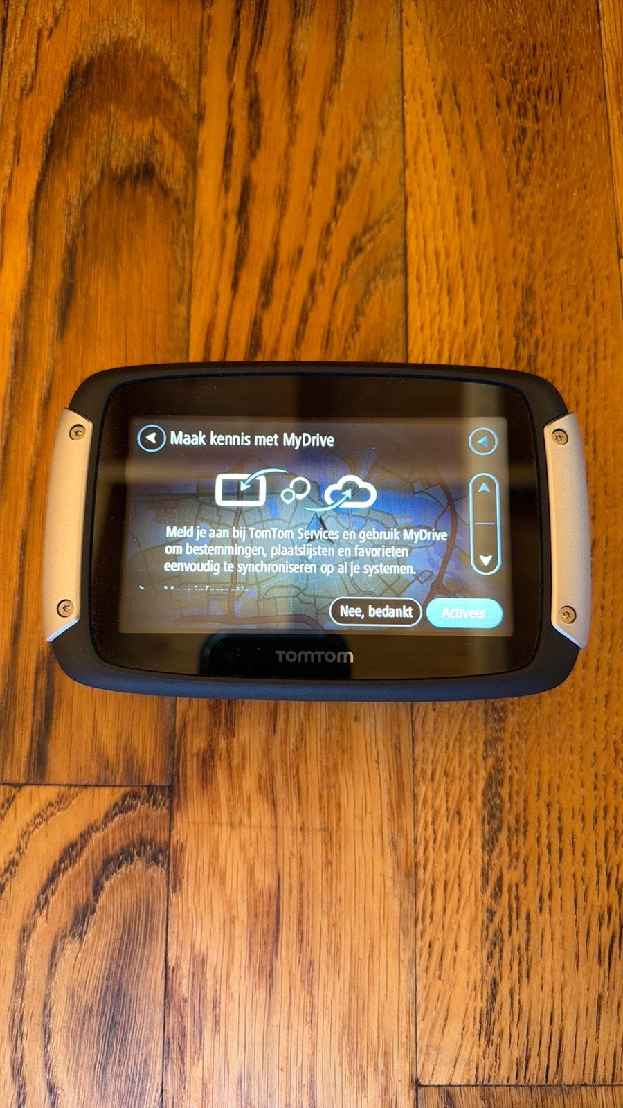 TomTom Rider 410 met antidiefstalslot, Ophalen of Verzenden, Gebruikt