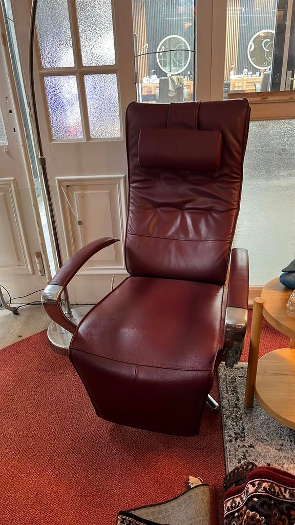 Prominent Relax fauteuil, Huis en Inrichting, Fauteuils, Ophalen, Prominent, Minder dan 75 cm, Leer