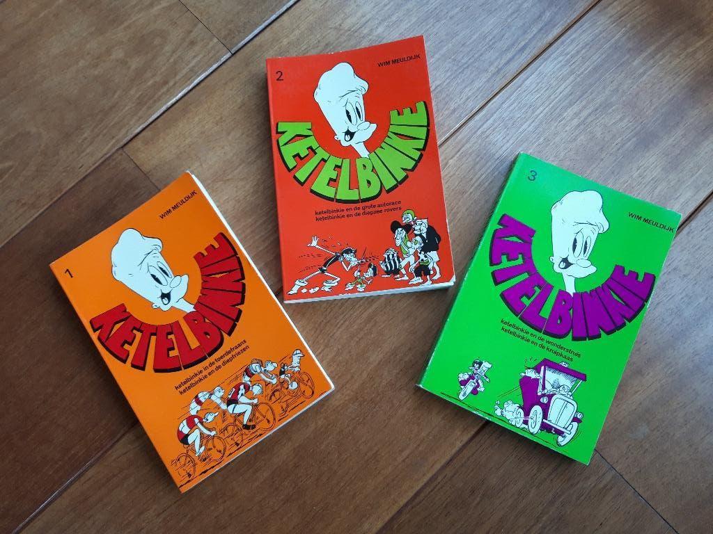 3 Ketelbinkie boekjes, Meerdere stripboeken, Ophalen of Verzenden, Zo goed als nieuw