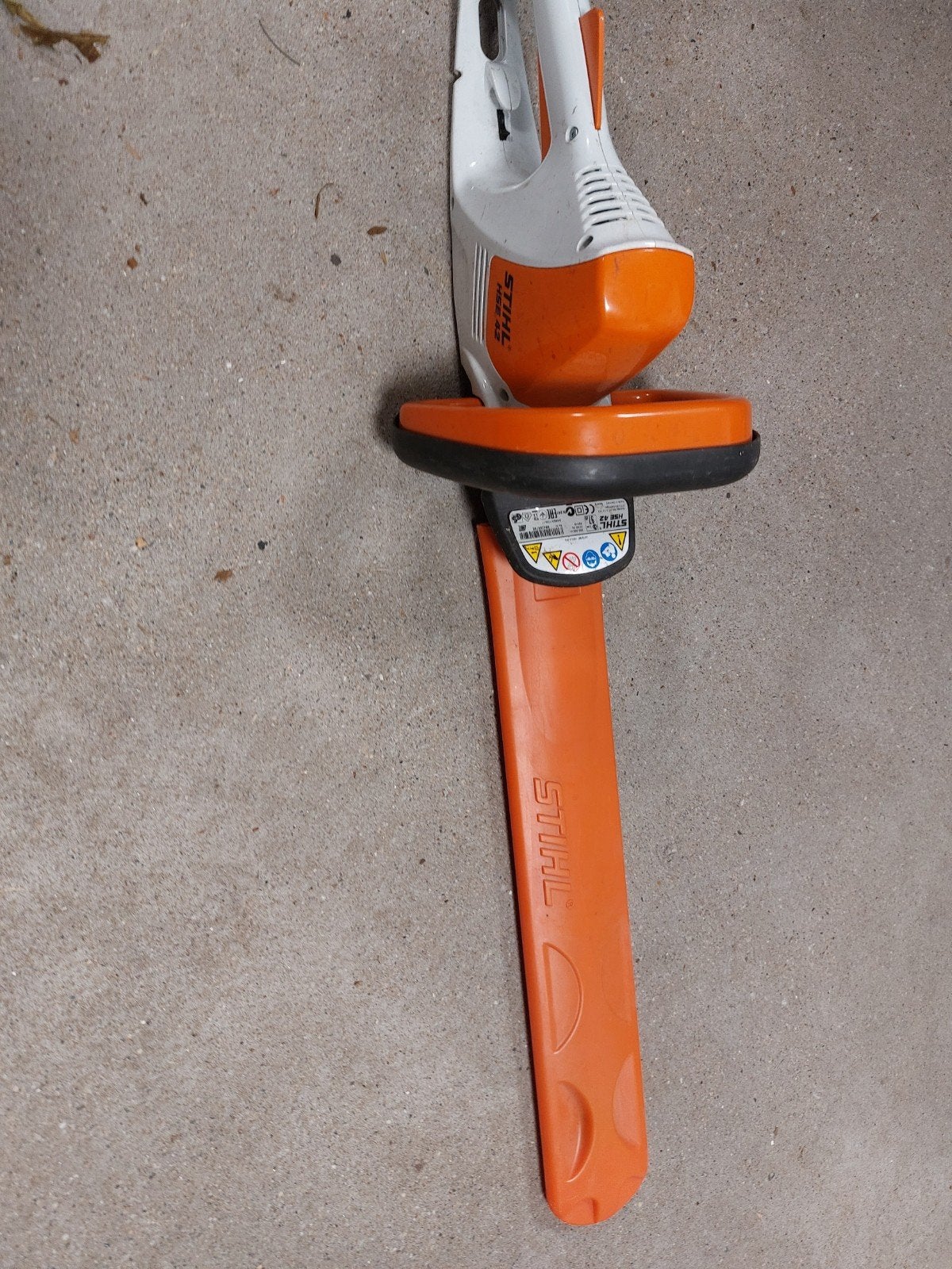 Stihl HSE 42 elektrische heggenschaar, Tuin en Terras, Ophalen of Verzenden, Zo goed als nieuw, Elektrisch, Stihl