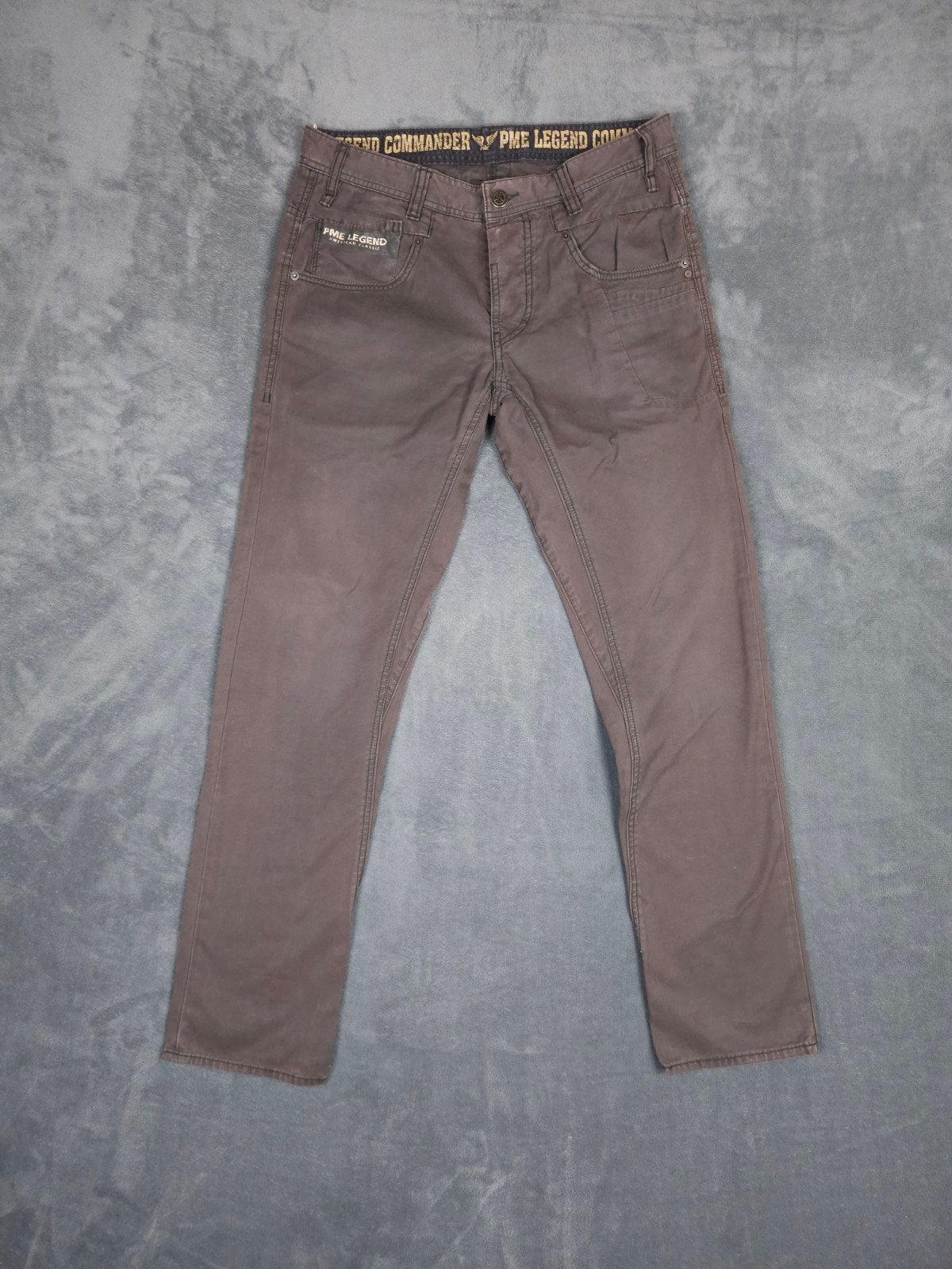 Pme Legend Broek W32 L32 Bruin Jeans Pall Mall., Overige kleuren, Verzenden, ., W32 (confectie 46) of kleiner