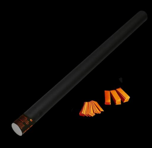 10-Pack Confetti Kanon 80cm – Oranje, Ophalen of Verzenden, Nieuw, Oranje of Koningsdag