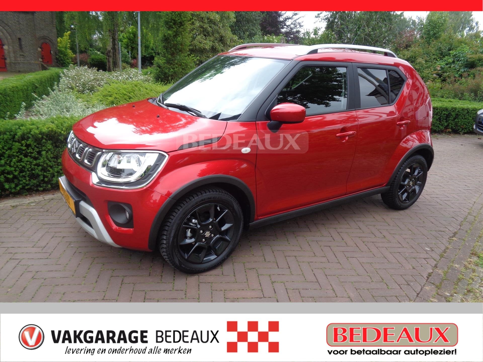 Suzuki Ignis 1.2 Smart Hybrid 83pk CVT Select / 4 seizoenenb, Auto's, Automaat, Stof, Gebruikt, Zwart