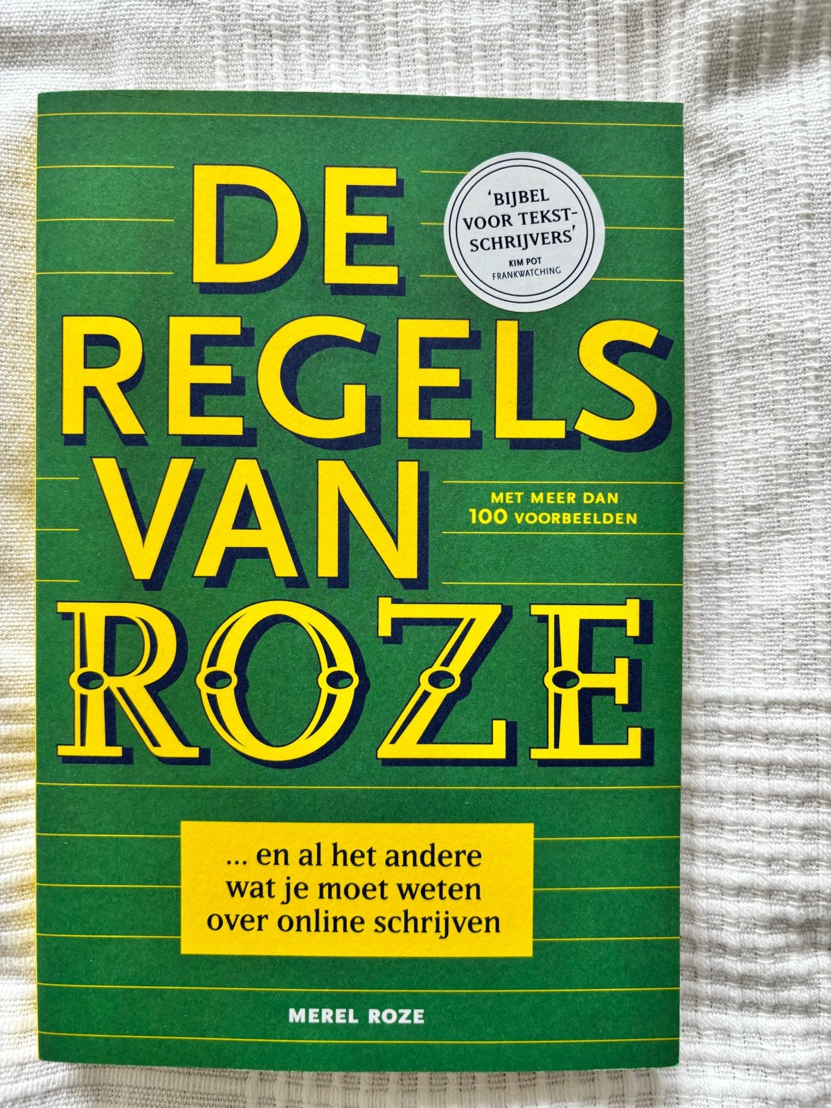 De Regels van Roze: tips voor online schrijven, Boeken, Ophalen of Verzenden, Alpha, Zo goed als nieuw