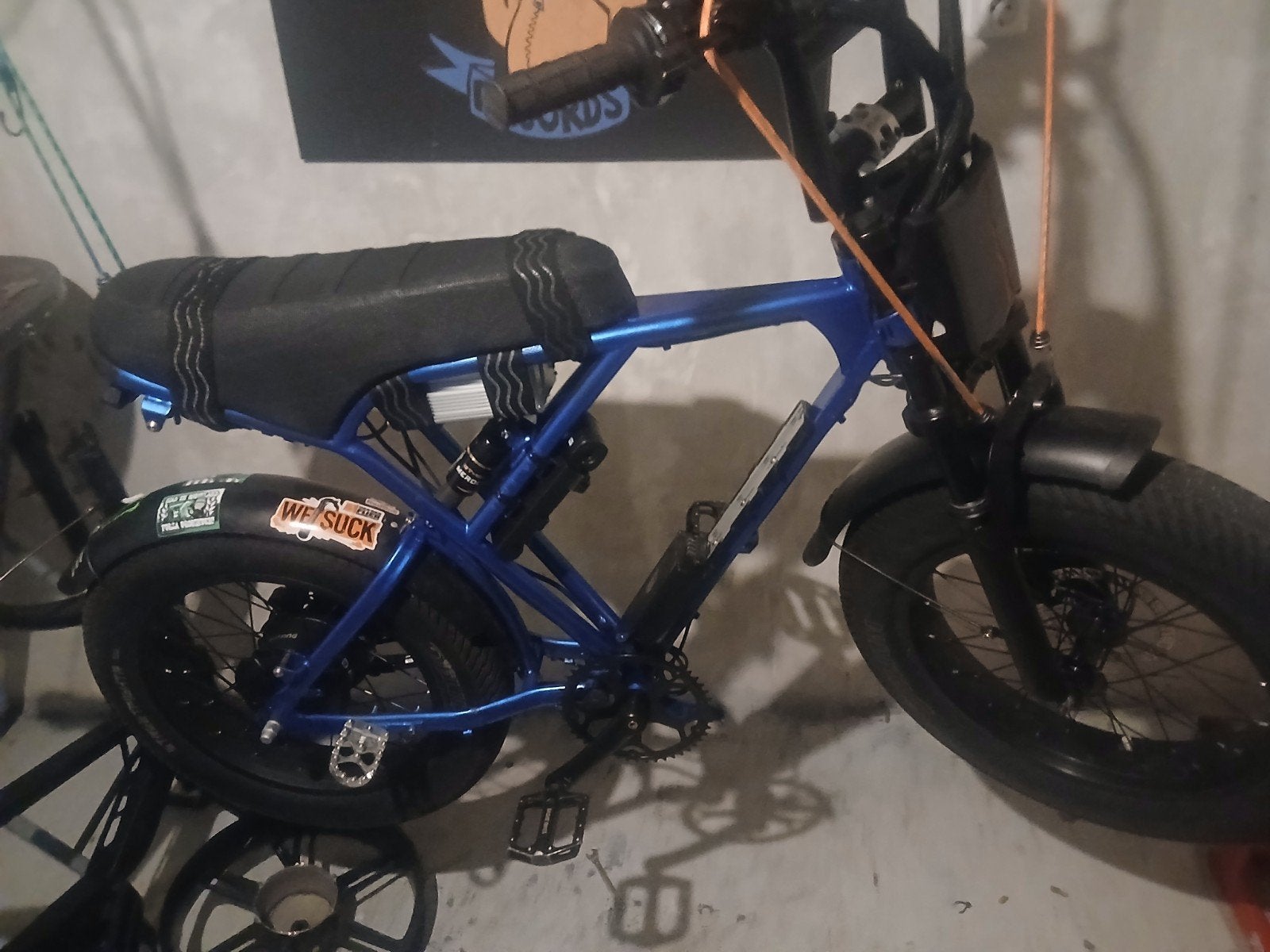 E-Fatbike te ruil voor Super73 of ridstar q20 modded, Gebruikt, Minder dan 47 cm, 30 tot 50 km per accu, Ophalen