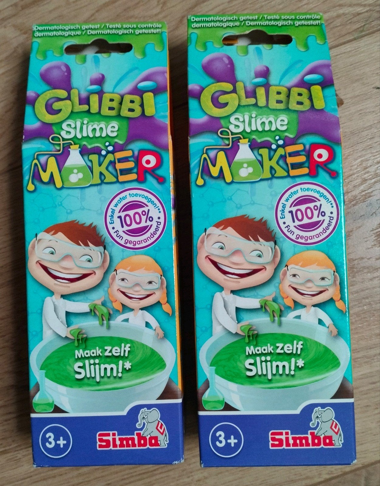 Glibbi Slime Maker - Maak zelf slijm! 2x, Ophalen of Verzenden, Nieuw, Knutselen