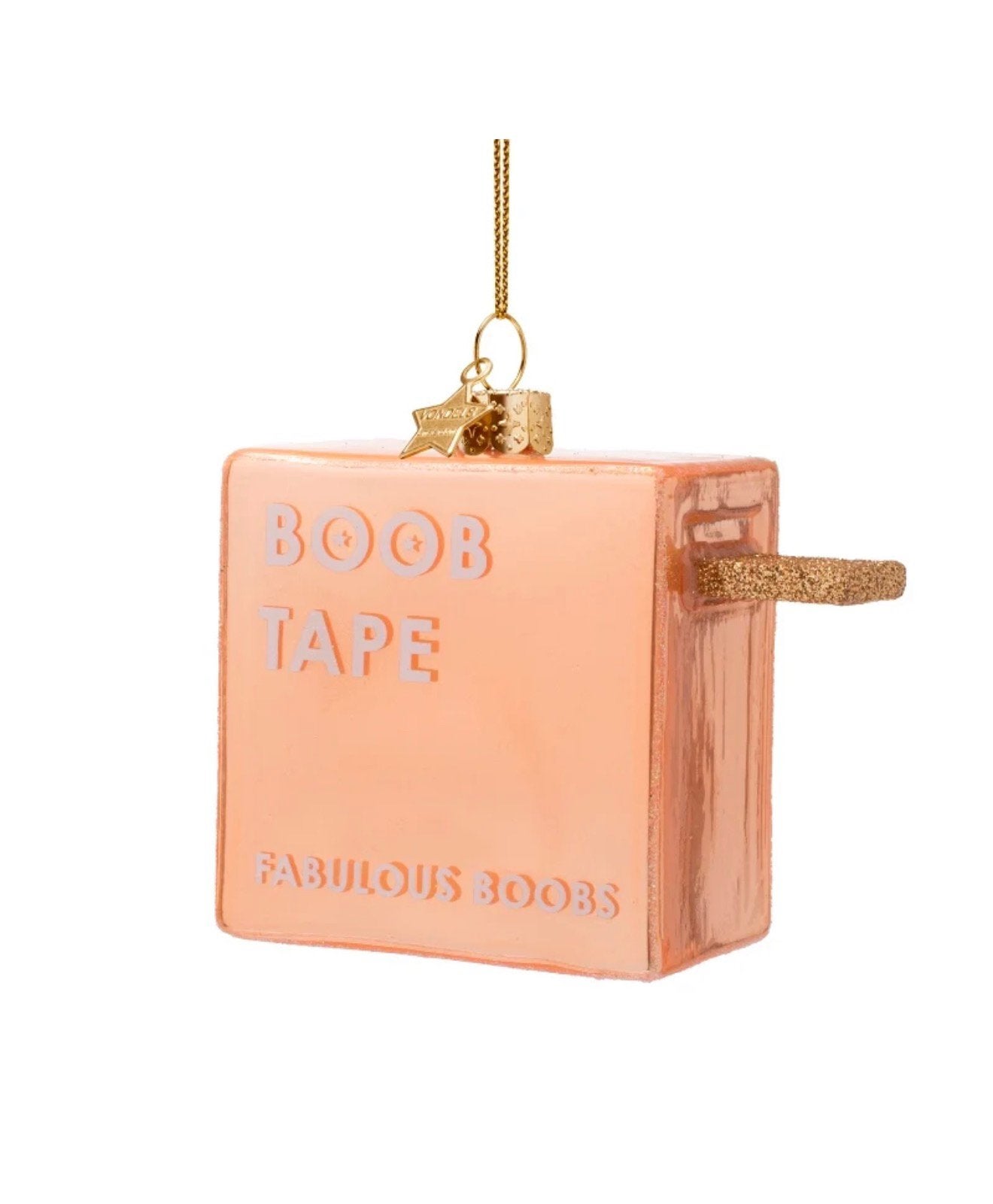 Vondels Kerstbal Ornament Boob Tape Nieuw, Diversen, Ophalen of Verzenden, Nieuw