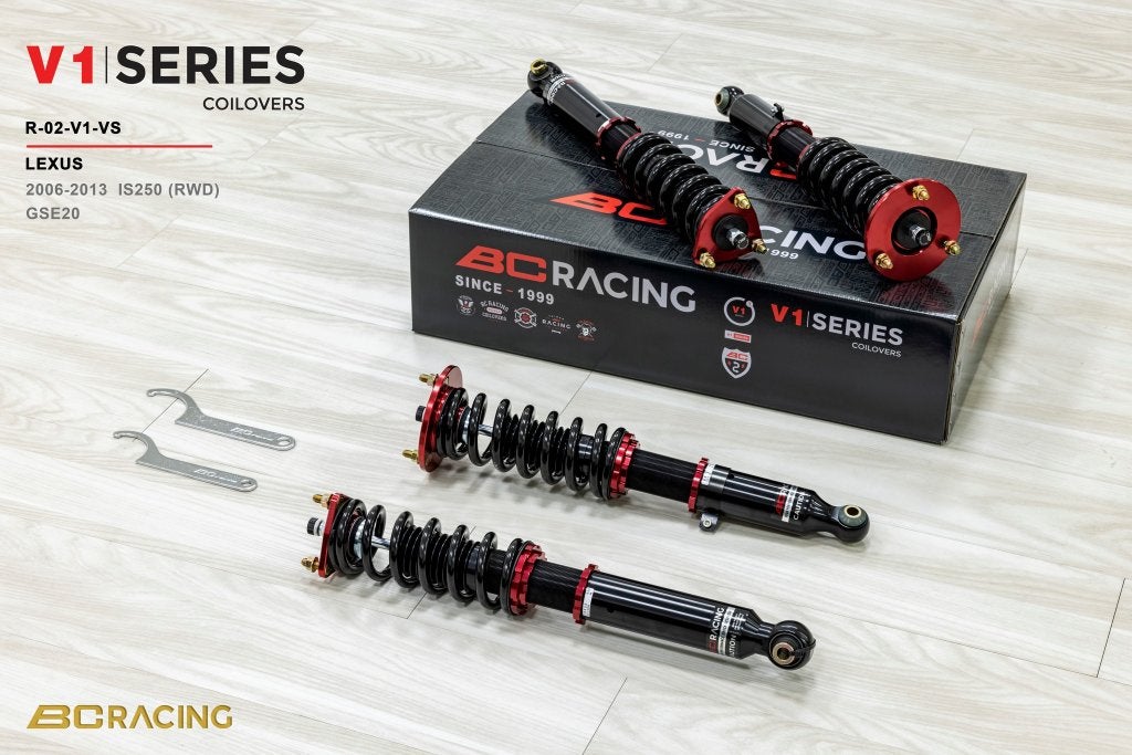 BC Racing schroefset verlaging - Lexus IS250 IS350 2006-2013, Ophalen of Verzenden