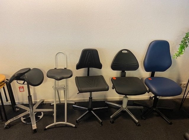 Diverse werkstoelen / krukken / stahulpen OPRUIMING!, Niet ingevuld, Niet ingevuld, Nieuw, Ophalen of Verzenden