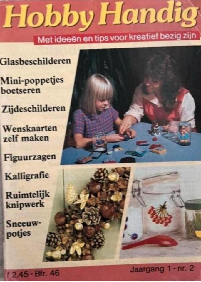 Hobby Handig: Ideeën & Tips voor Creatief Bezig Zijn (nr. 2), Boeken, Ophalen of Verzenden, Gelezen, Overige onderwerpen