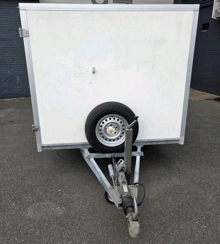 Hapert gesloten aanhanger 250x180x150cm, 750 kg geremd, Auto diversen, Ophalen, Gebruikt