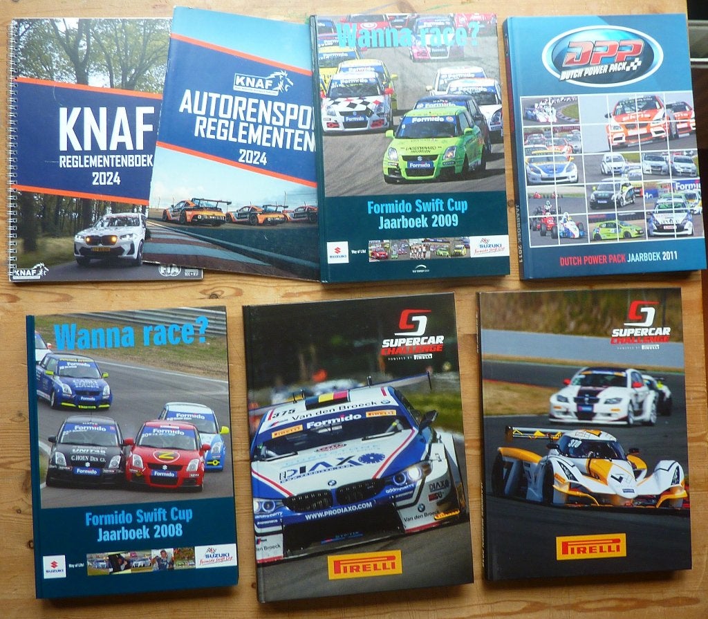 Partij autosport jaarboeken, Gelezen, Algemeen, Diverse auteurs, Ophalen of Verzenden