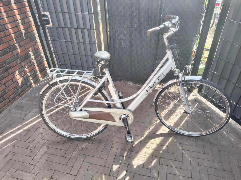 Damesfiets, Fietsen en Brommers, Fietsen | Meisjes, Ophalen, Gebruikt, Overige merken, Versnellingen