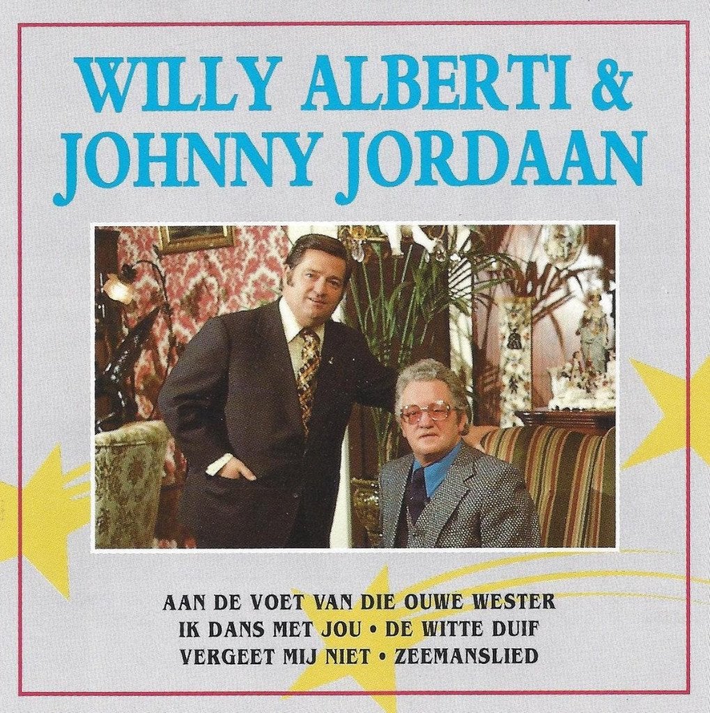 Willy Alberti en Johnny Jordaan CD, Verzenden, Zo goed als nieuw, Pop, Album