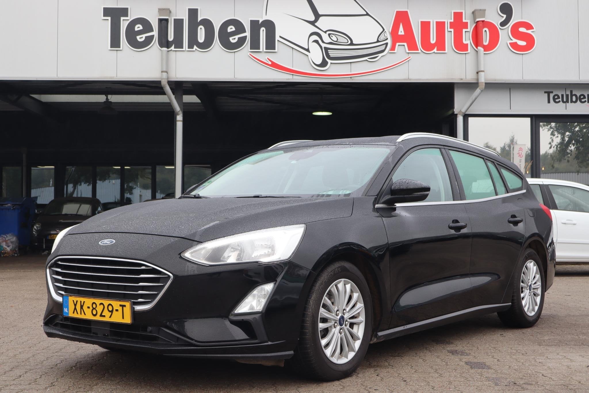Ford Focus Wagon 1.0 EcoBoost Titanium Business | Automaat |, Gebruikt, Euro 6, 715 kg, Zwart