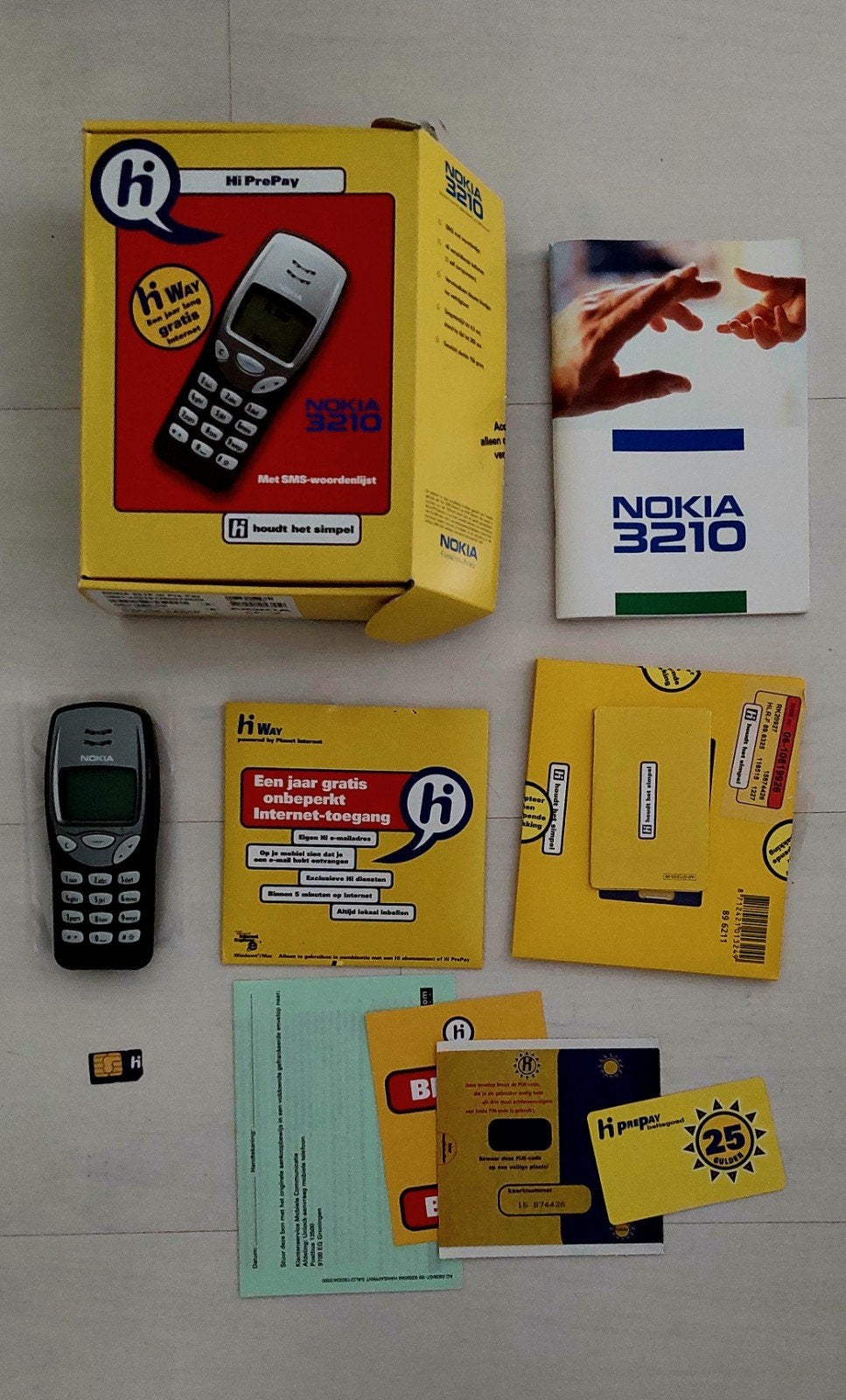 Nokia 3210 HiPrepay versie, Ophalen of Verzenden, Geen camera, Zwart