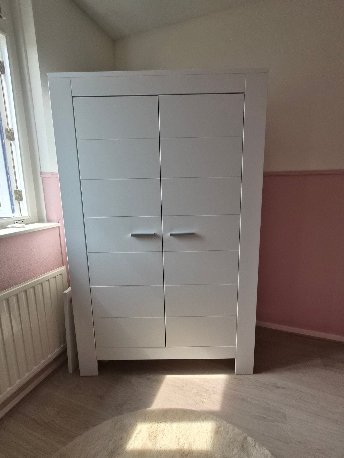 Bopita Merel Kledingkast Wit (2-deurs) – Nette staat!, Ophalen, 50 tot 70 cm, 105 cm of meer, 100 cm of meer