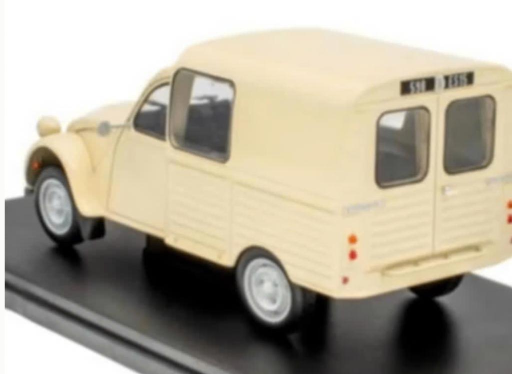 Citroen 2CV AZAM 1964 schaal 1/24 Collection Citroen, Verzenden, Nieuw, Auto, Overige merken