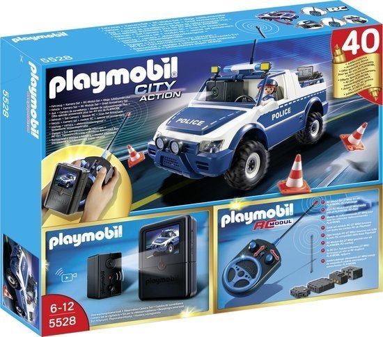 5528 RC politiewagen met cameraset, Complete set, Nieuw, Ophalen of Verzenden, City action