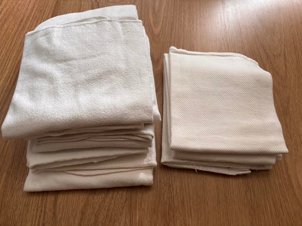 Set teddy vouwluiers en hydrofielen, Ophalen of Verzenden, Zo goed als nieuw, Jongetje of Meisje