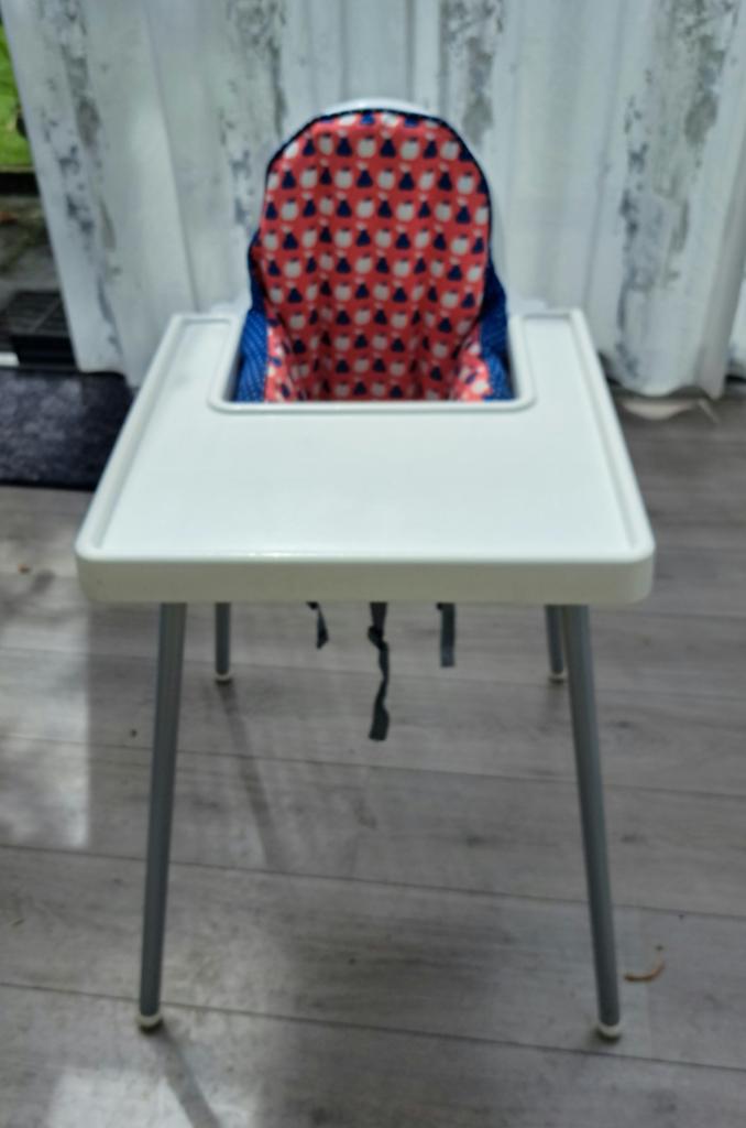 IKEA Antilop kinderstoel met kussen en gordel, Ophalen, Gebruikt, Overige typen, Gordel(s)