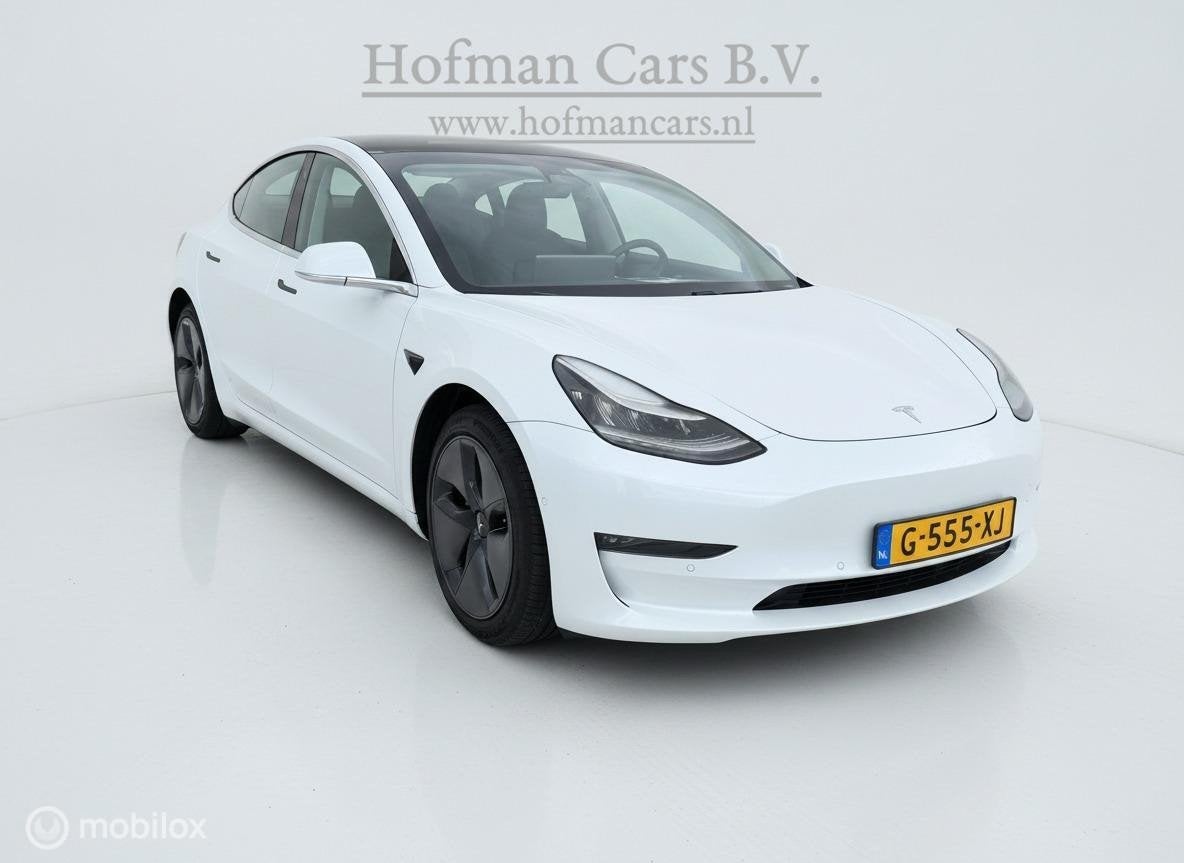 Tesla Model 3 Long Range Dual Motor AWD | Trekhaak | Basic A, Automaat, Zwart, Wit, 351 pk