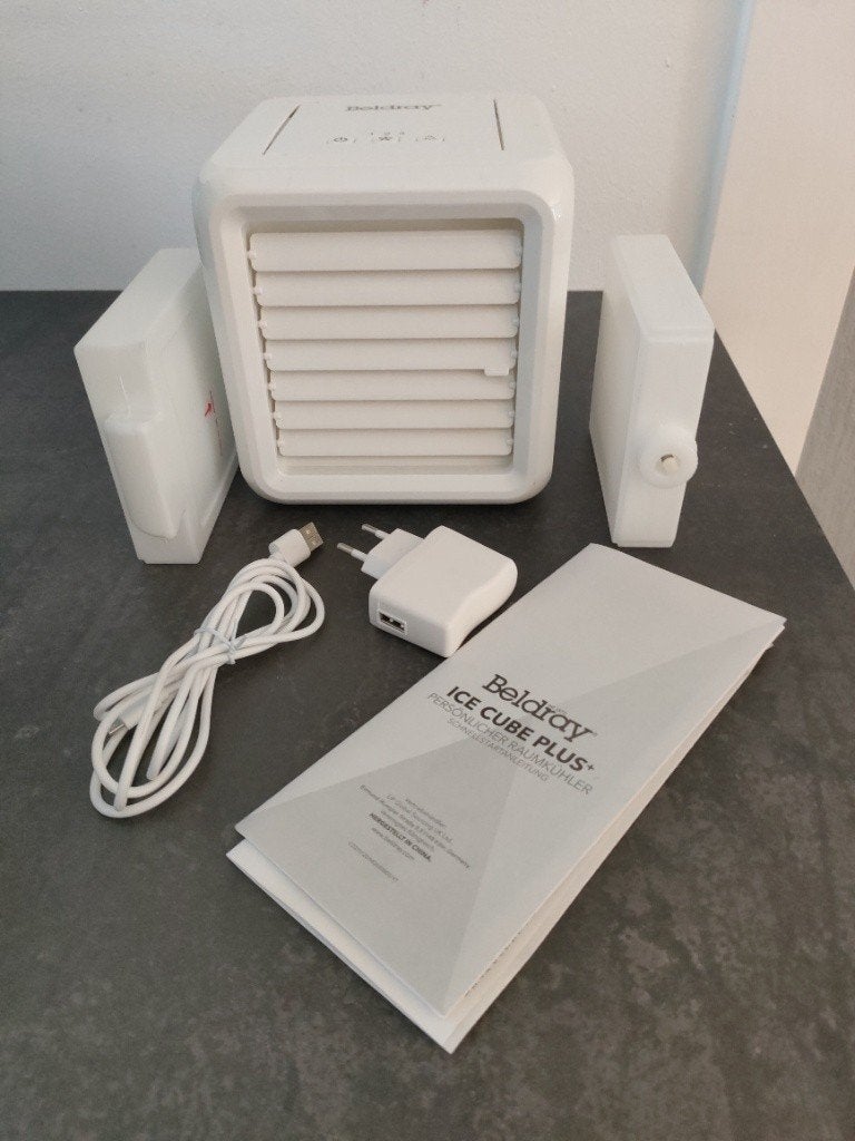 Beldray Ice Cube Plus+ mini airco / mobiele luchtkoeler, Ophalen of Verzenden, Zo goed als nieuw, Koelen en Ontvochtigen, Mobiele airco