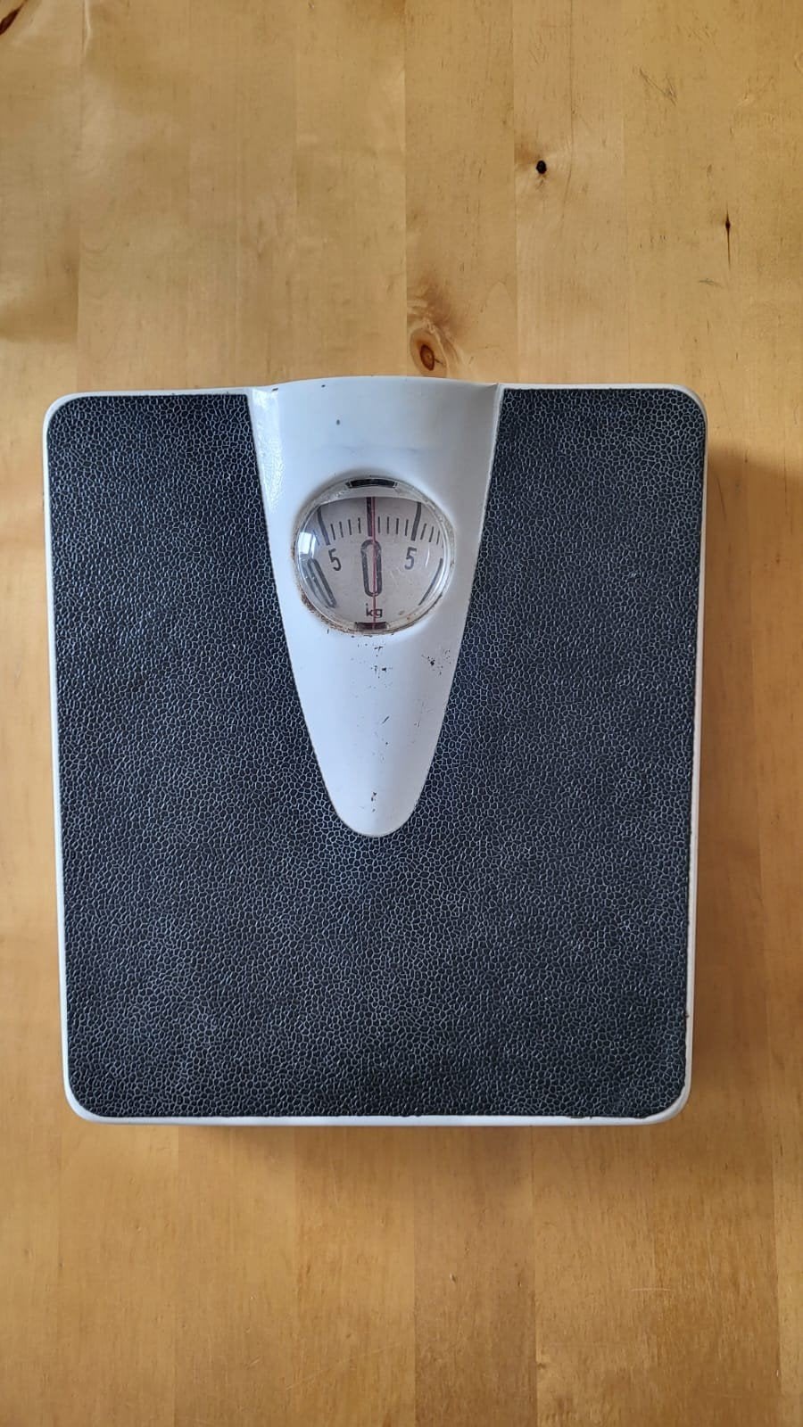 Vintage analoge personenweegschaal, Witgoed en Apparatuur, Weegschalen, Ophalen of Verzenden, Gebruikt, Personenweegschaal, 100 kg of meer