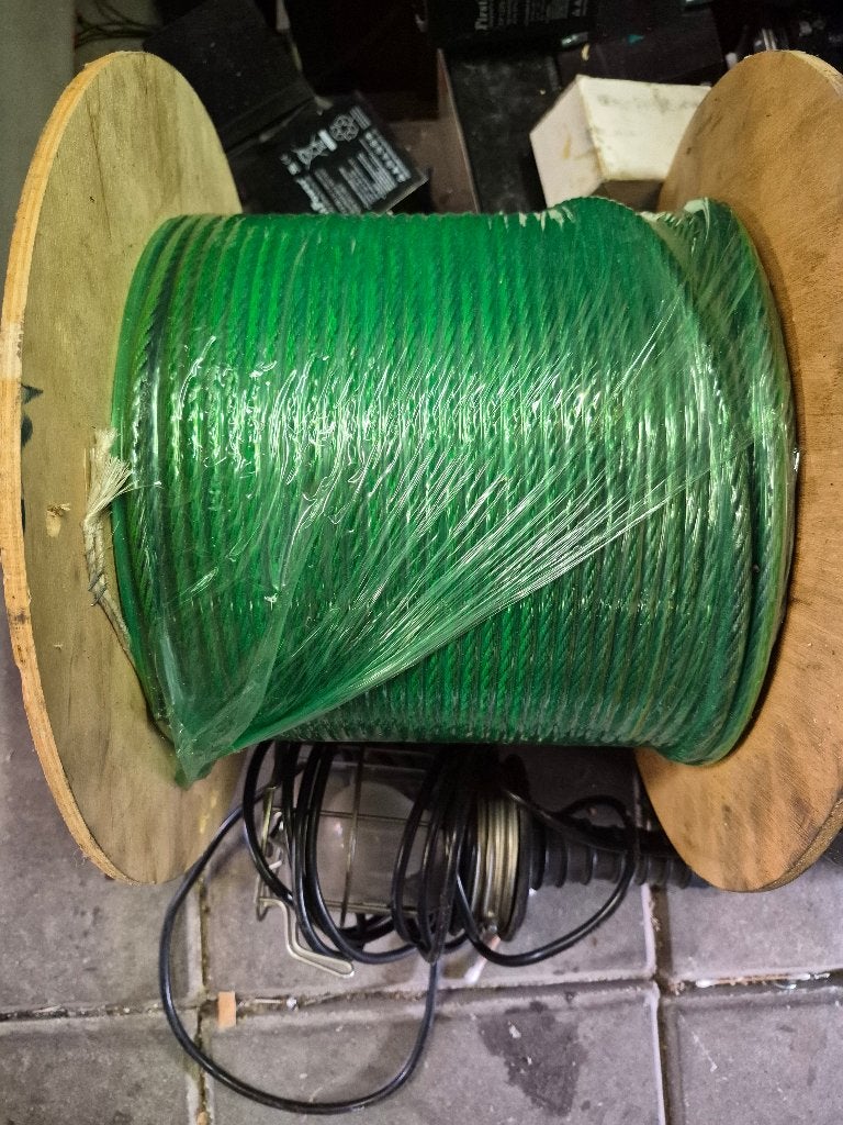 Staaldraad 6,5mm - 70 meter nieuw, Ophalen, Nieuw, 250 mm of meer, Overige typen