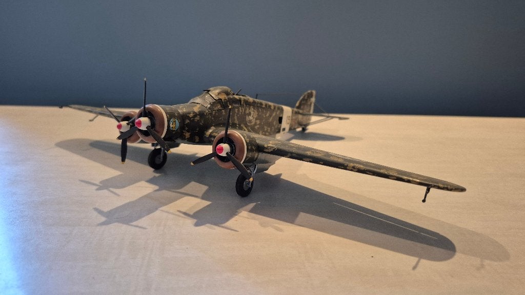 Plastic model Savoia-Marchetti SM.79 schaal 1/72 (M83), Ophalen of Verzenden, Gebruikt, Schaalmodel