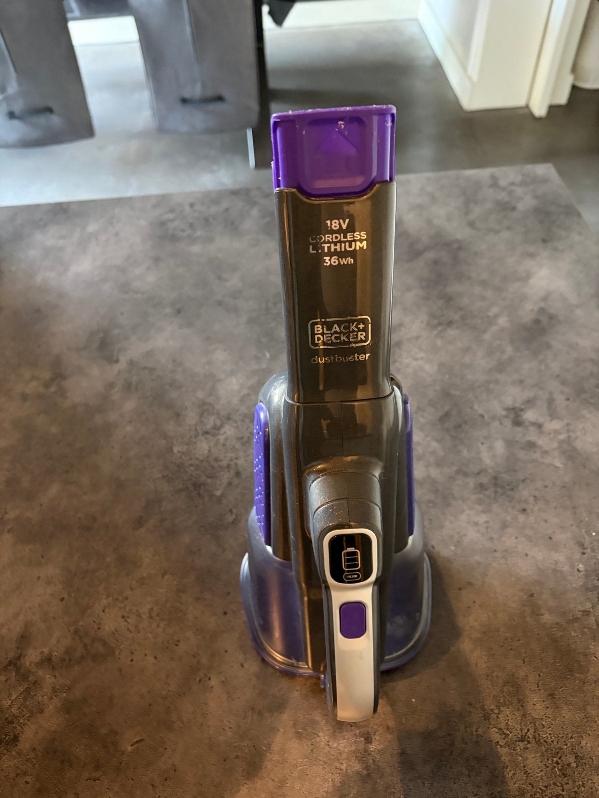Black+Decker Dustbuster 18V Kruimeldief, Ophalen, Overige merken, Gebruikt, Kruimeldief
