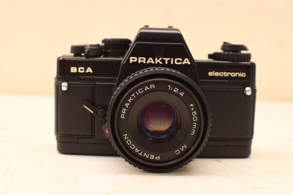 Practica Fototoestel 47859, Ophalen of Verzenden, Gebruikt, Spiegelreflex, Canon