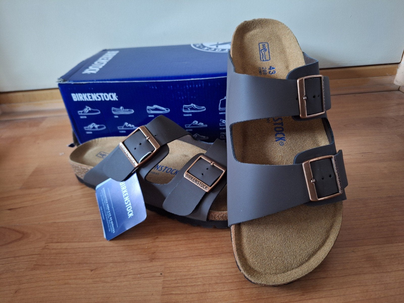 Birkenstock arizona maat 43 nieuw, Kleding | Heren, Ophalen of Verzenden, Nieuw, Bruin, Sandalen
