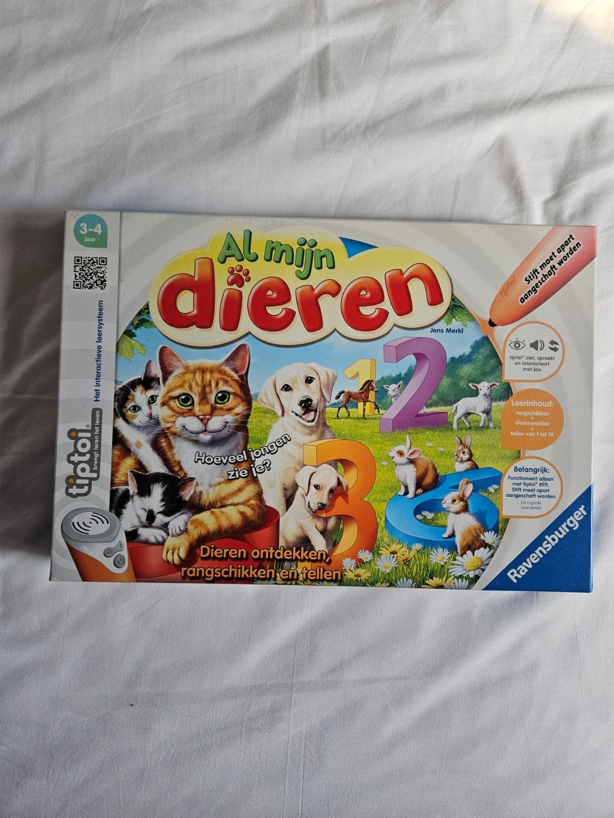 Ravensburger tiptoi Al mijn dieren, Kinderen en Baby's, Speelgoed | Educatief en Creatief, Ophalen of Verzenden, Zo goed als nieuw