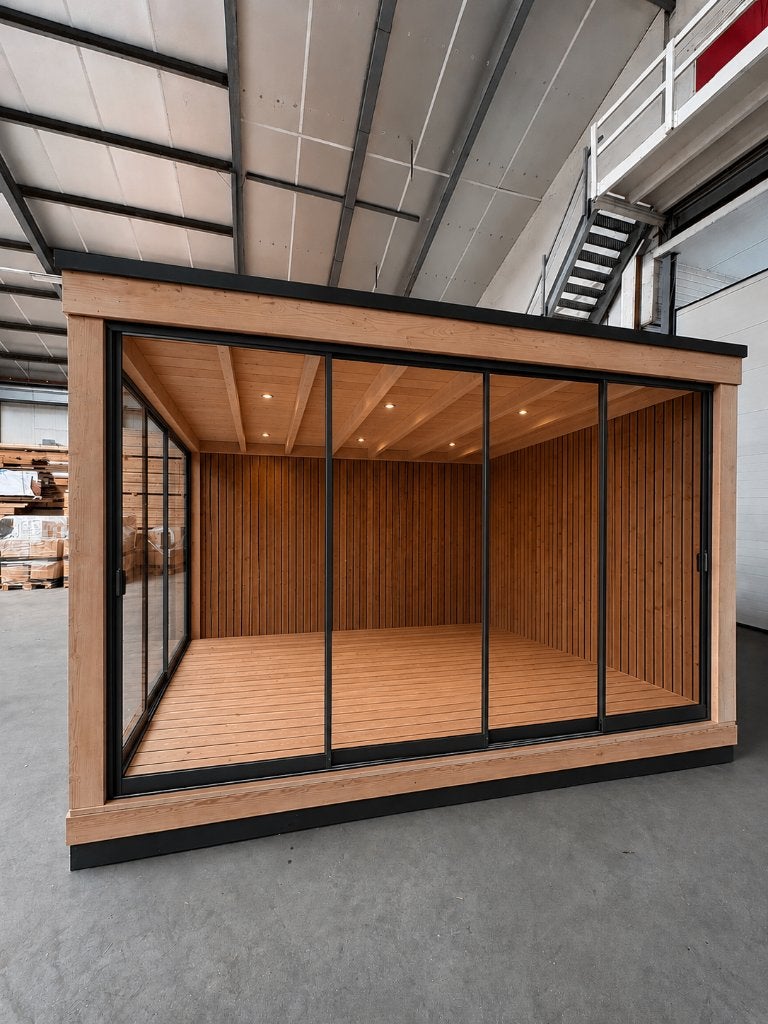Nieuw : Luxe prefab overkapping., Ophalen, 200 tot 400 cm, 250 tot 500 cm, Overige typen